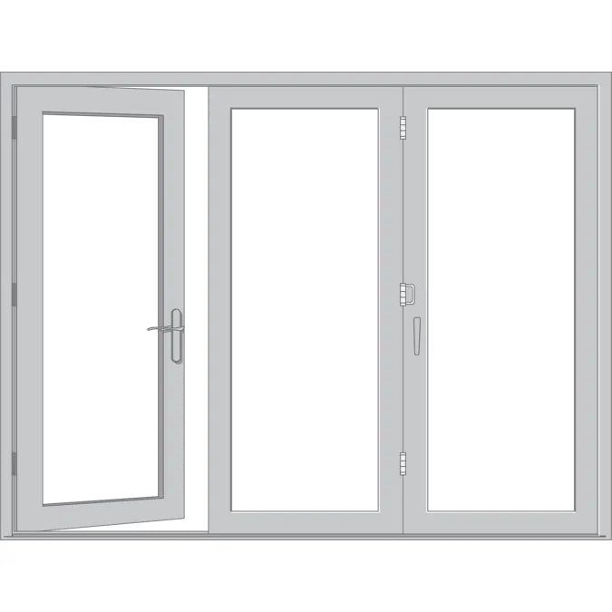 Pella® Reserve™ - Contemporary Bifold Patio Door