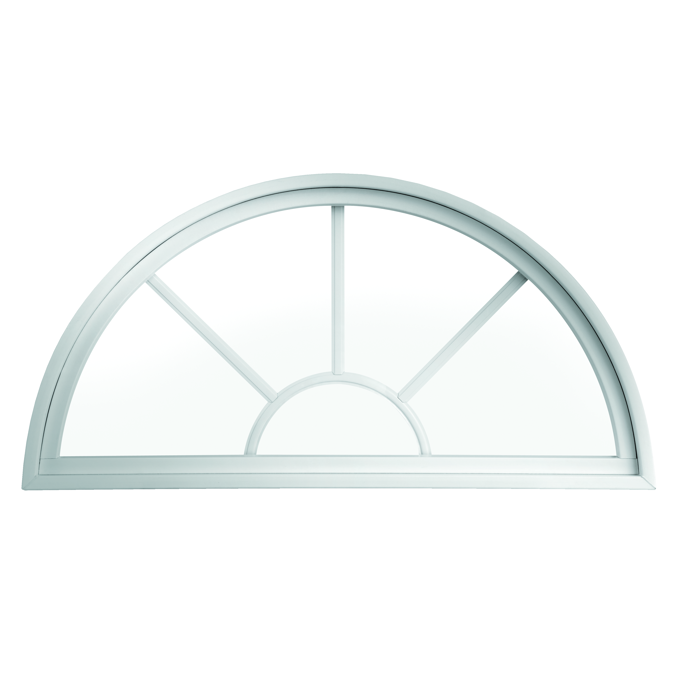 Pella® Impervia® Curve Top/ Angle Top Fixed Frame Windows