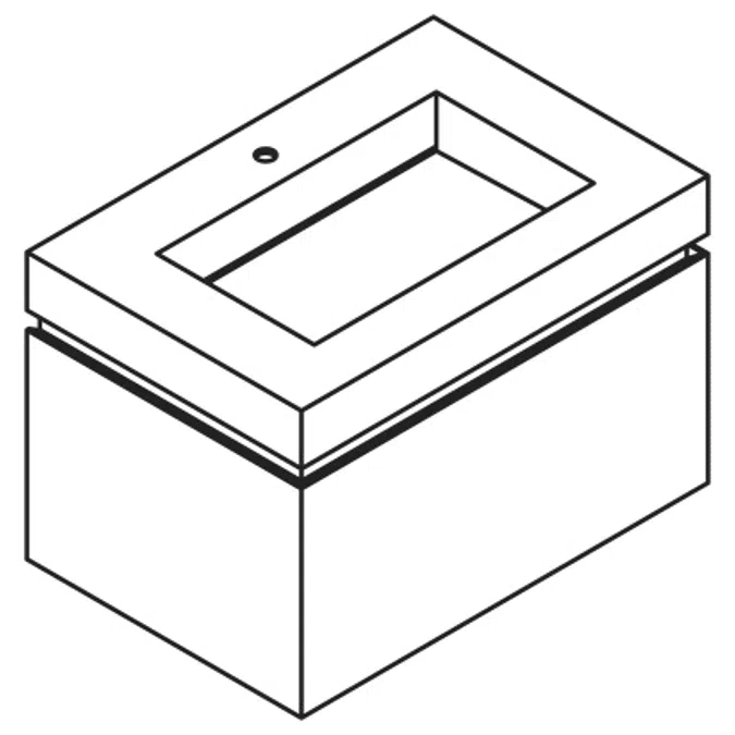 Freedom-FR90 Monoblock mit integriertem Waschbecken