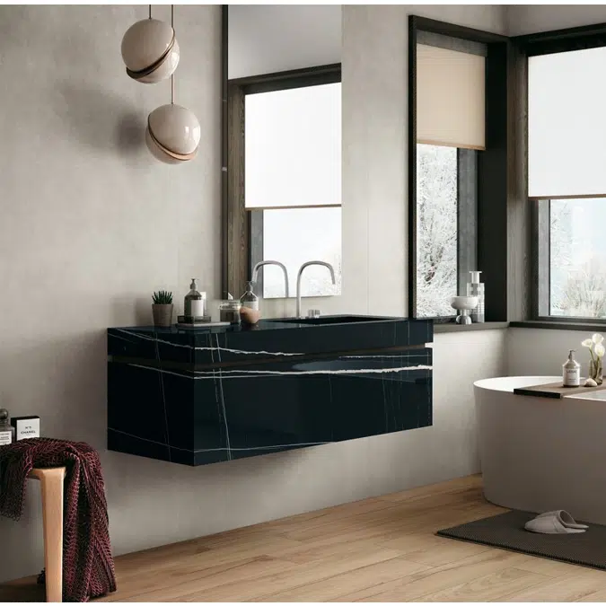 Freedom FR90 Vanity unit with built-in washbasin