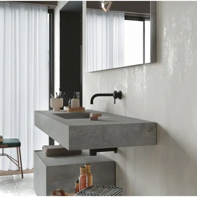 Joy  JY90B Vanity top with integrated washbasin and separate base unit