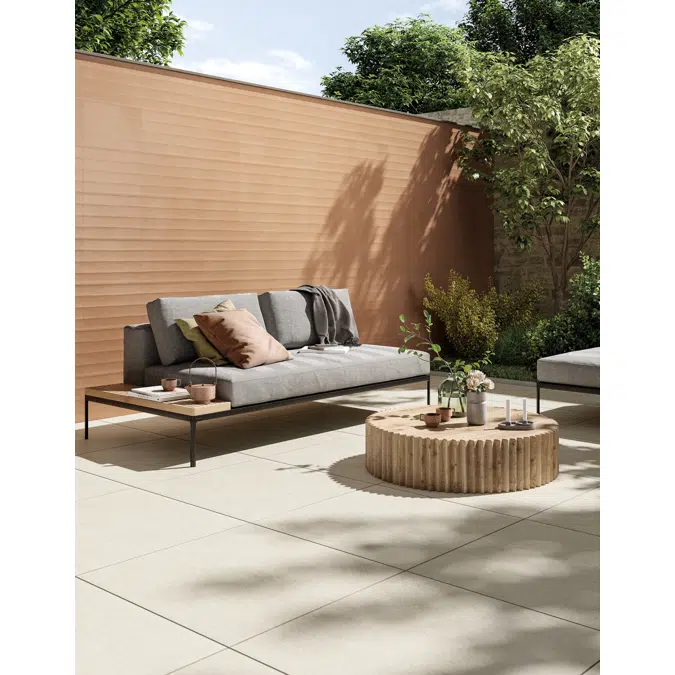 MAND - structures for wall tiles in porcelain stoneware, suitable for both indoor and outdoor spaces