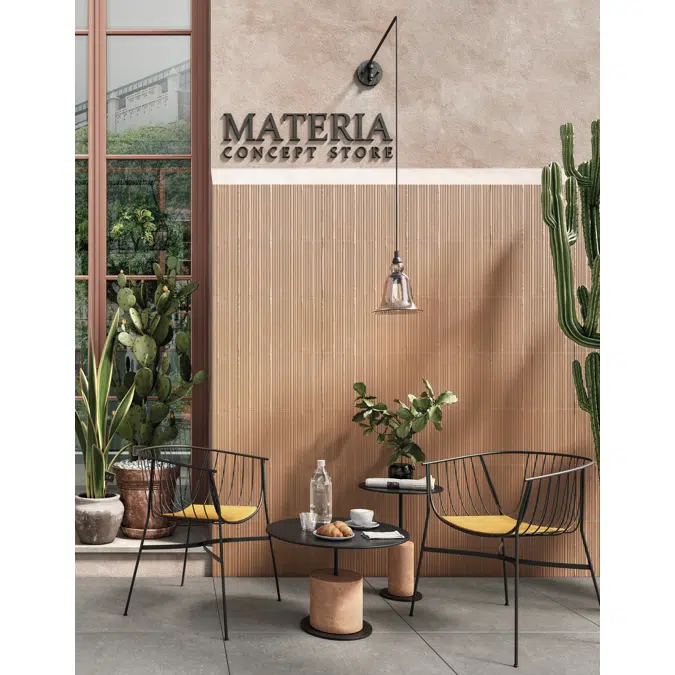 MAND - structures for wall tiles in porcelain stoneware, suitable for both indoor and outdoor spaces