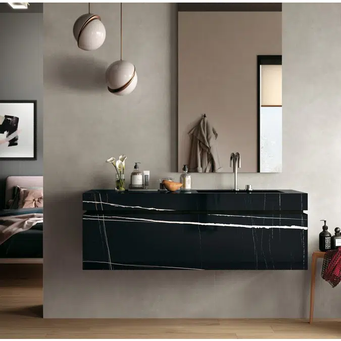 Fredom-FR120 Monoblocco con lavabo integrato