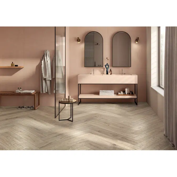 KAO - The Natural Harmony of
Oak in Porcelain Stoneware.