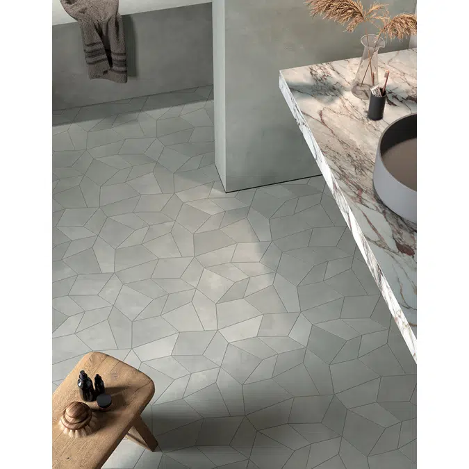 CLAY - concrete-resin effect tiles