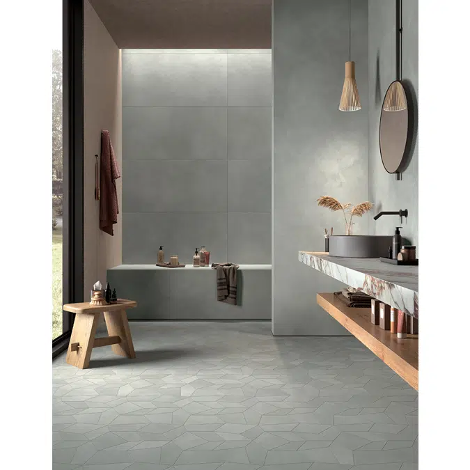 CLAY - concrete-resin effect tiles