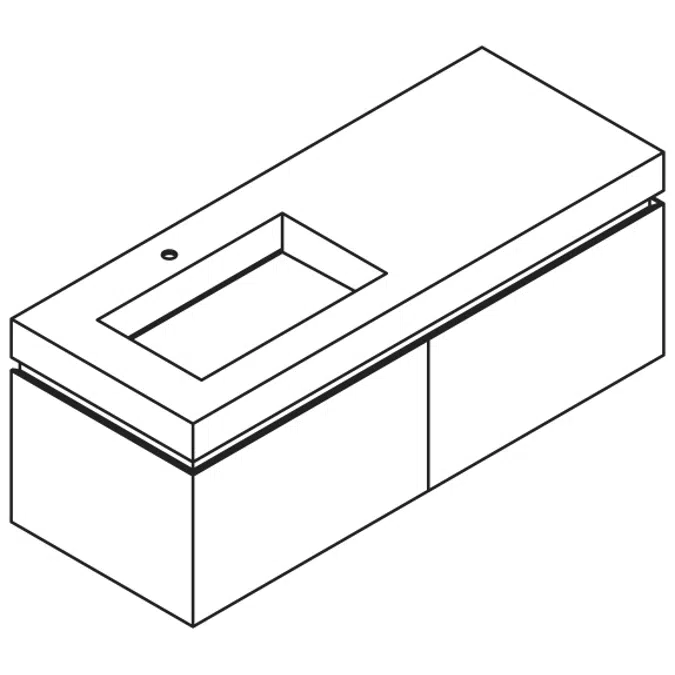 Freedom-FR140 Monoblock mit integriertem Waschbecken