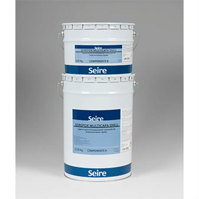 SEIREPOX MULTICAPA SNELL Bi-component, fast-setting, coloured epoxy binder