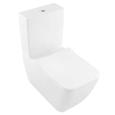 obraz dla Venticello Washdown toilet for close-coupled WC-suite, rimless