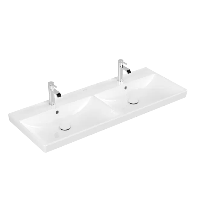 Avento Double vanity washbasin