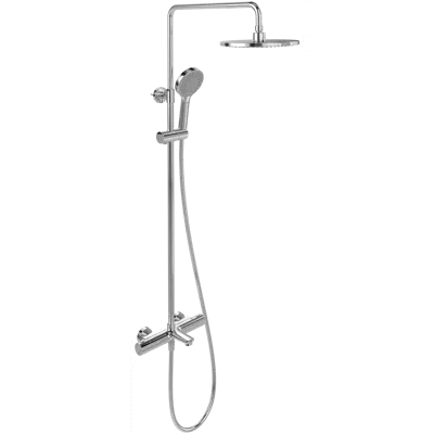 画像 Universal Showers Shower system with three spray types