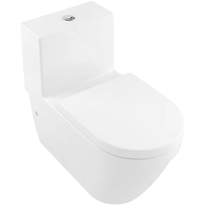 BIM objects - Free download! Architectura One-piece toilet | BIMobject