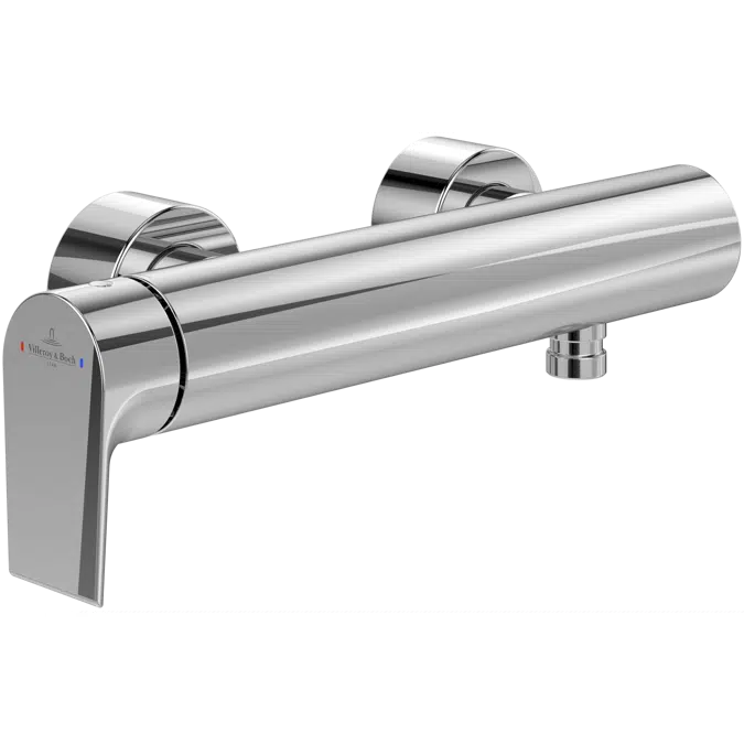 BIM objects - Free download! Liberty Single-lever shower mixer | BIMobject