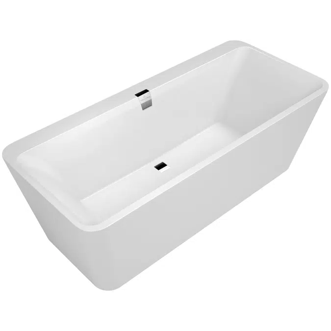 BIM objects Free download! Squaro Edge 12 Freestanding bath BIMobject