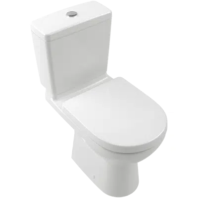 Image for O.novo Washdown toilet for close-coupled WC-suite, rimless