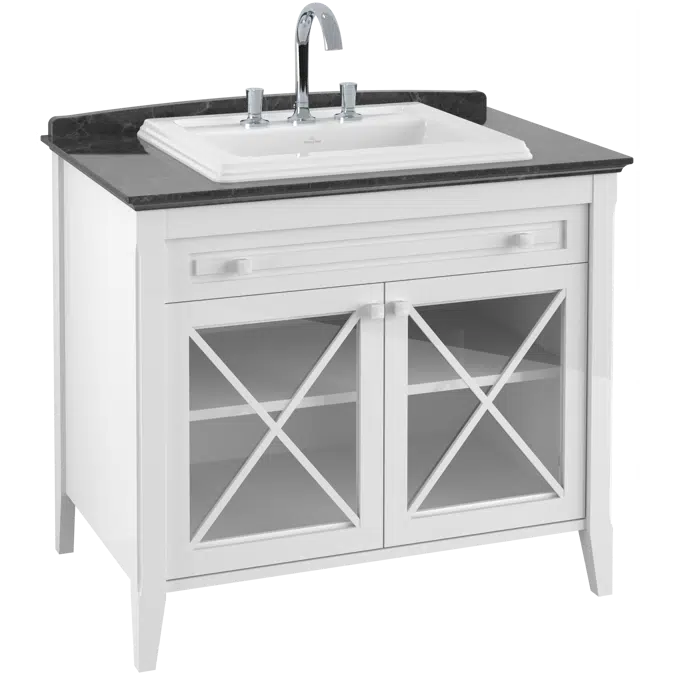 Hommage Vanity unit with washbasin