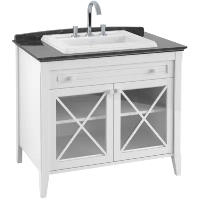 Image pour Hommage Meuble sous plan avec lavabo