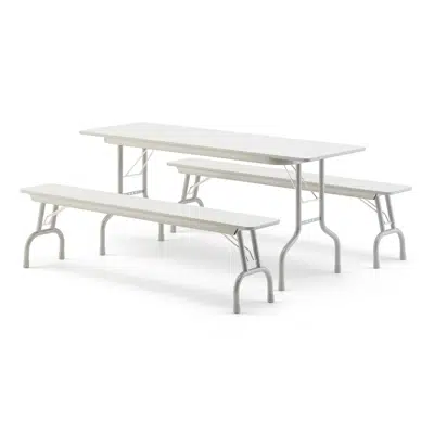 Image for Tables and Benches with folding feet