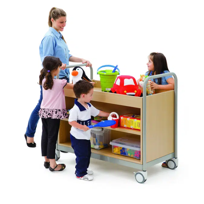 Cart for books and toys