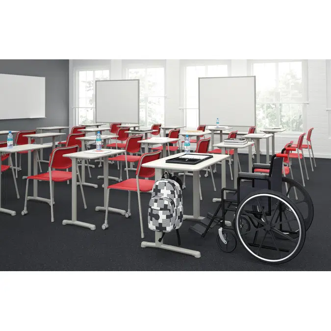 Wheelchair tables