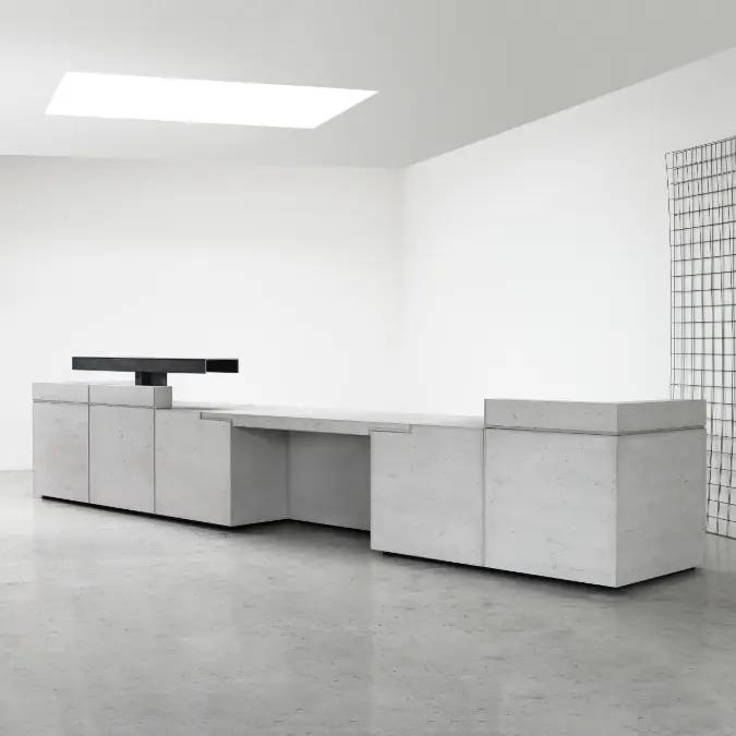 Objetos BIM - ¡Descarga gratis! Lintel Desk Configuration 8 | BIMobject