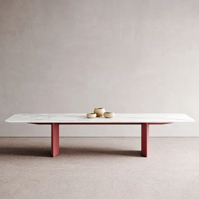 BIM objects - Free download! Join Table Stone Configuration 5 | BIMobject