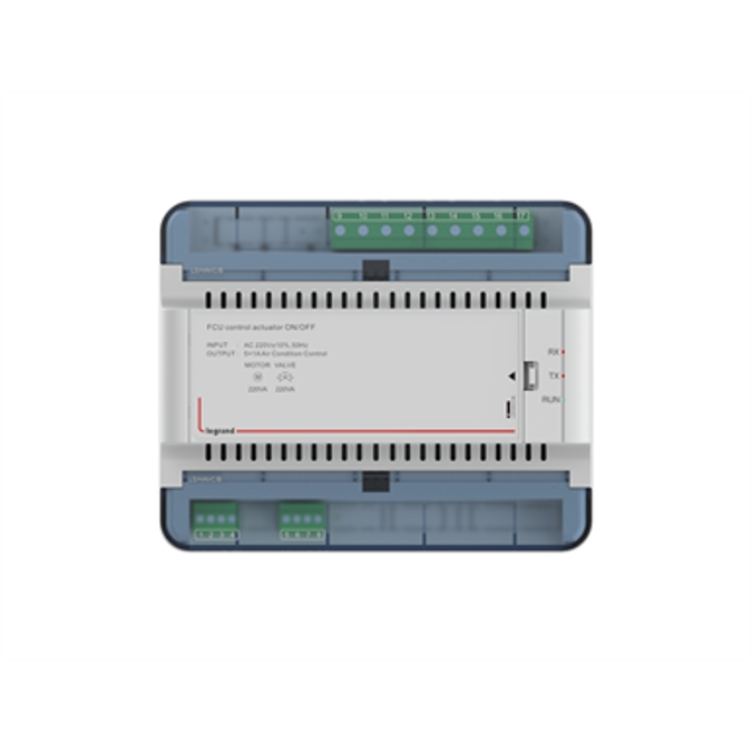 BIM objects - Free download! Fan Coil Unit Controller Module, LS/HAVC/B ...