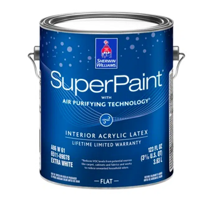 SuperPaint® Air Purifying Technology Interior Acrylic Satin