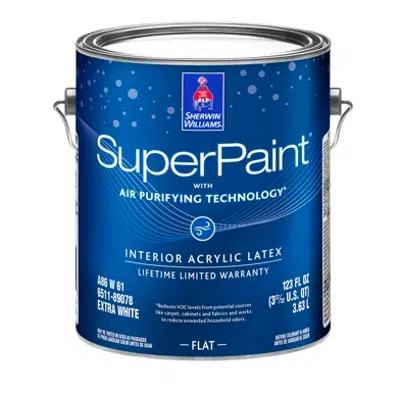 Image for SuperPaint® Air Purifying Technology Interior Acrylic Satin