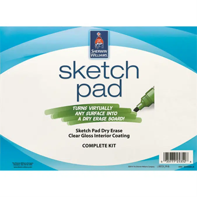 Sketch Pad® Dry Erase Coating