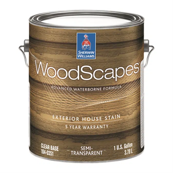 WoodScapes® Exterior Polyurethane Semi-Transparent House Stain