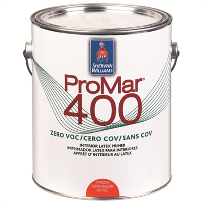 Objetos BIM ¡Descarga gratis! ProMar® 400 Zero VOC Interior Latex