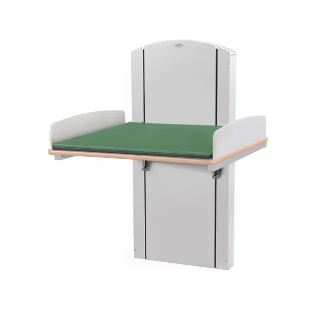 Changing station, dubble working area