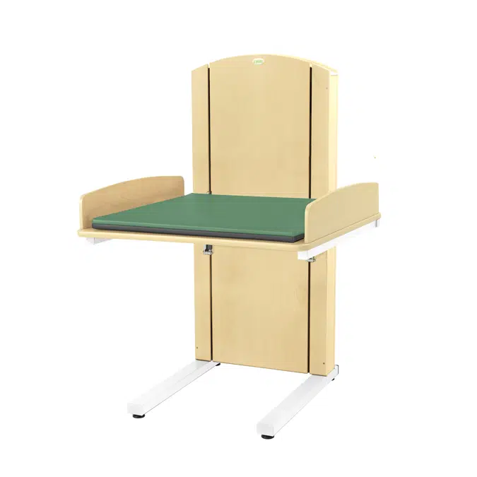 Changing station, dubble working area
