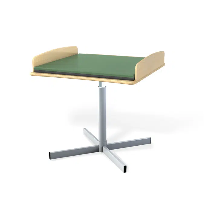 Changing station, dubble working area