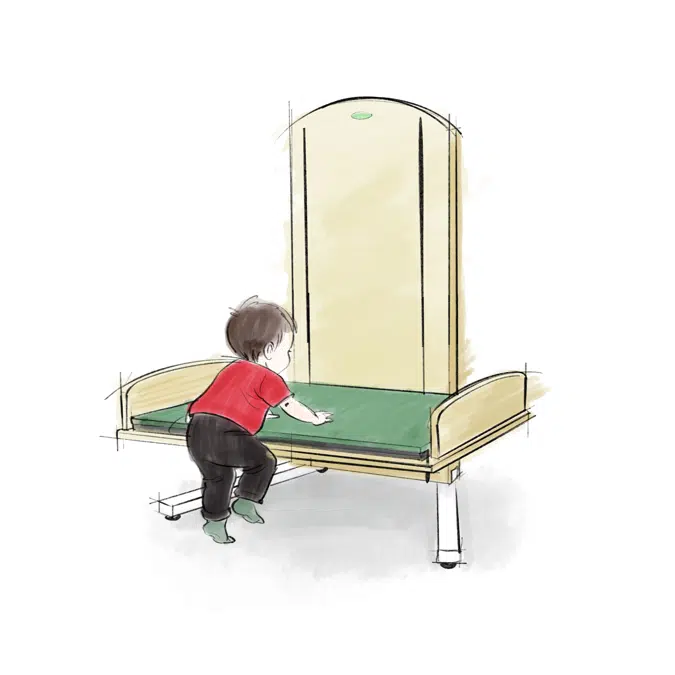 Changing table Lyfta  60 Golv