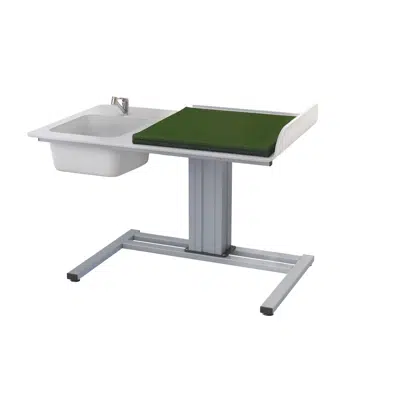 Image for Changing table Elin 120V Forma Corian