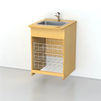 Image pour Washing bench wall hung Tvättbank  Vägg