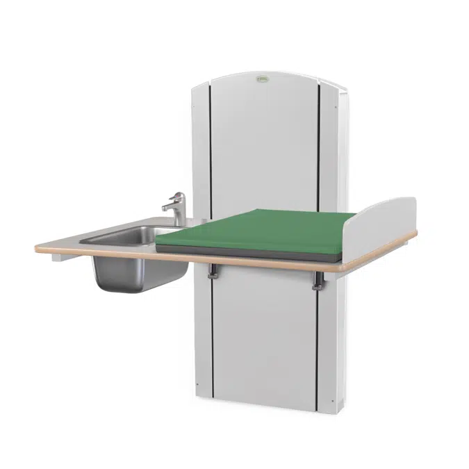 Changing table Lyfta Vägg 100