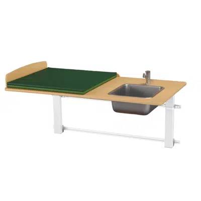 Image for Chaning table Elit Vägg 140H