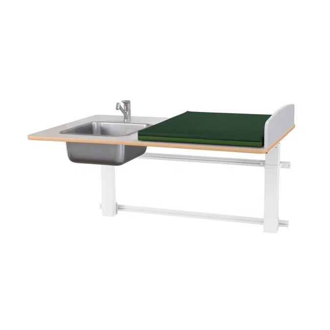 Skötbord, Elit 120V Vägg