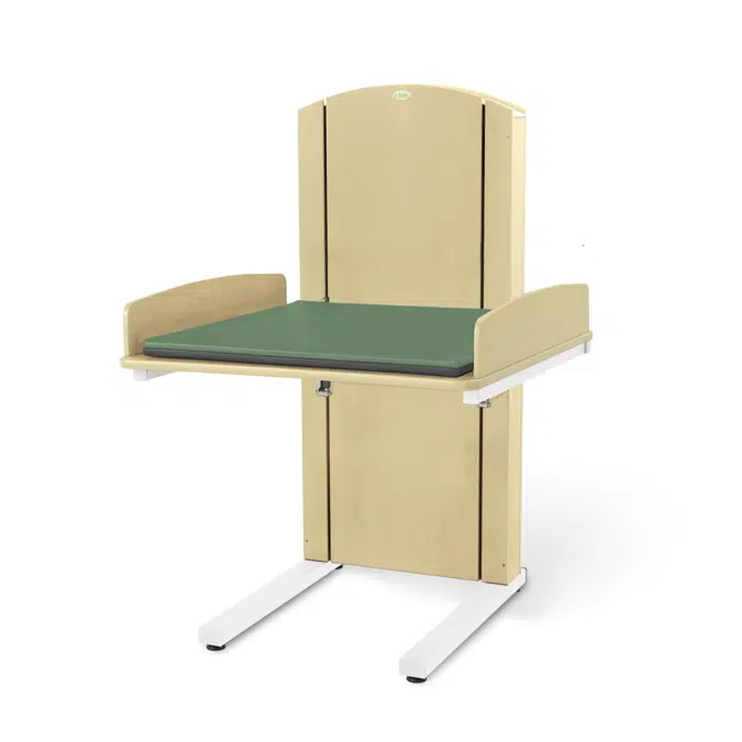 Changing station, dubble working area