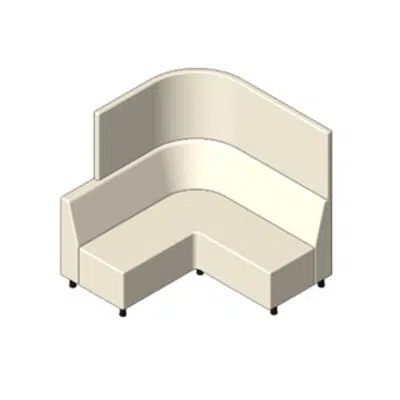 Rockworth Valo 90 Seat with Back and Indented Panel图像