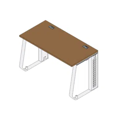 Imagem para Rockworth S.43 New (Leg B) Single Desk 43BSDXXXX}
