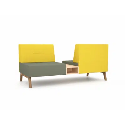 Image pour Rockworth Haf 2 Seat Flip Back with Table
