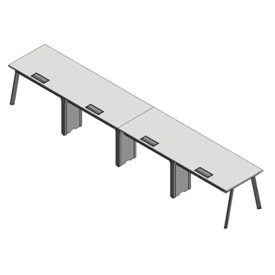 Image for Rockworth Single Benching Platform 80x480