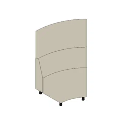 Image for Rockworth Valo Curved Seat with Back and Panel