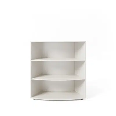 Image for Rockworth JOY (Series 50) 3-Single Bookshelf (Curve) - 50SGBM045100