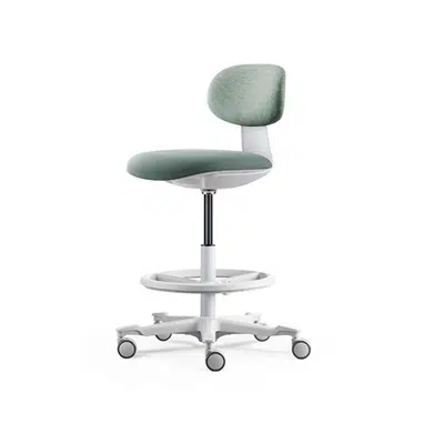 Imagem para Rockworth Nox Bar Chair Black Frame}